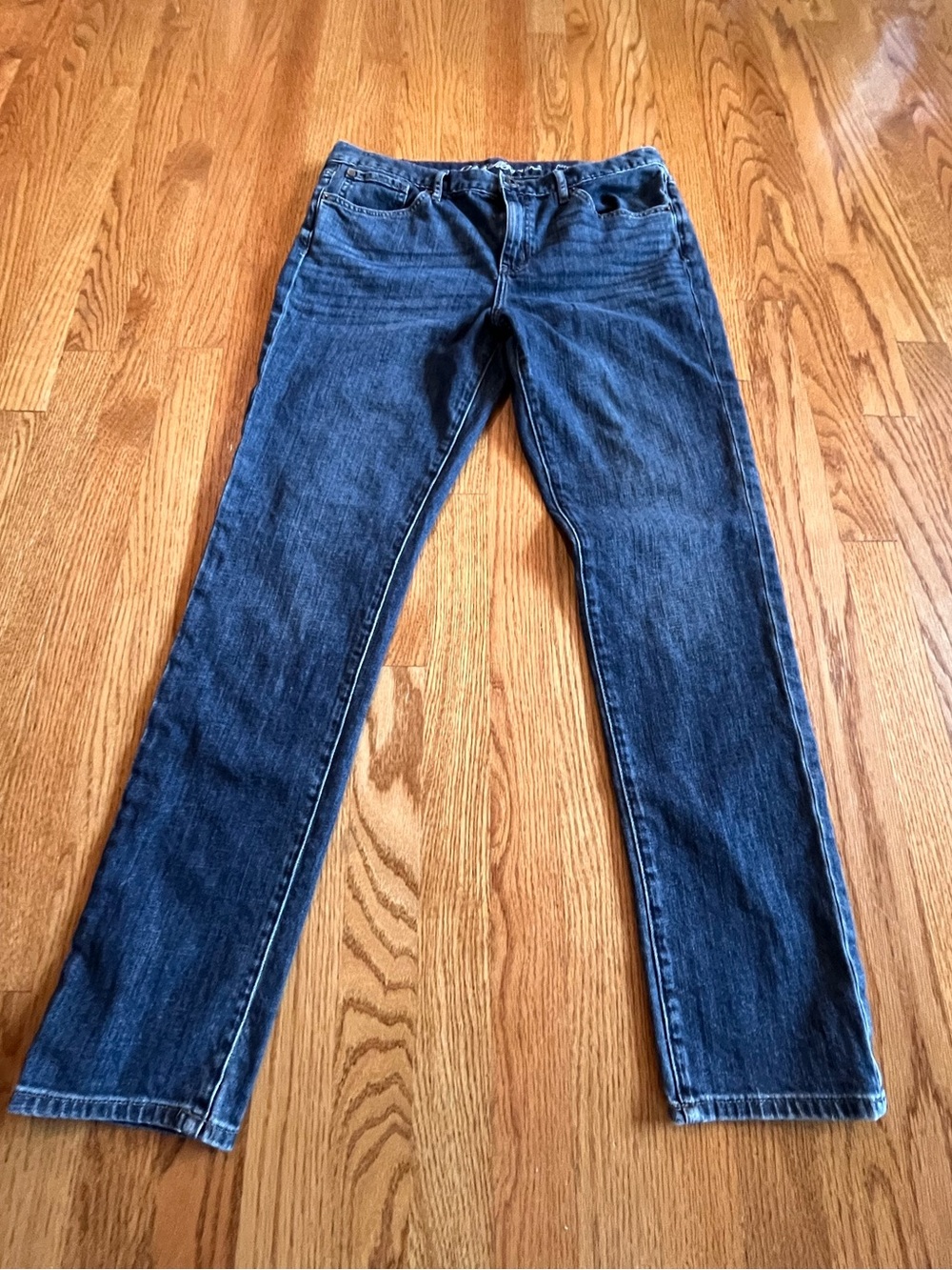 Eddie Bauer Boyfriend Cut Midrise Slim Blue Jeans Size 8
